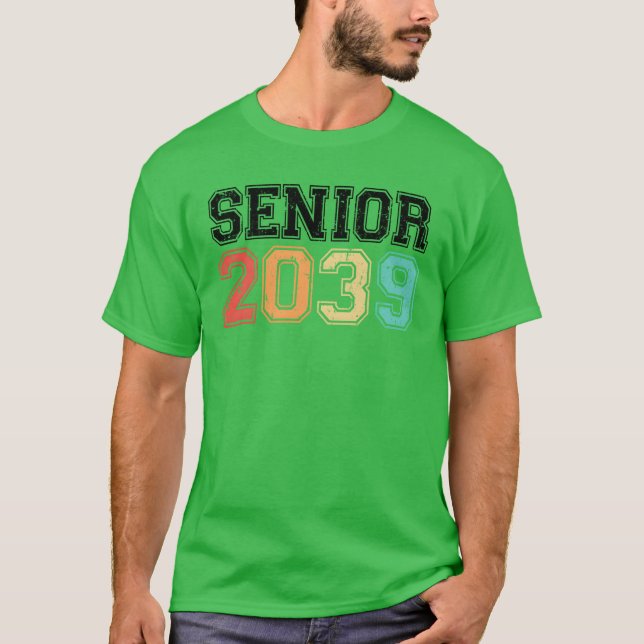 Senior 2039 Retro Vintage friends T-Shirt (Front)