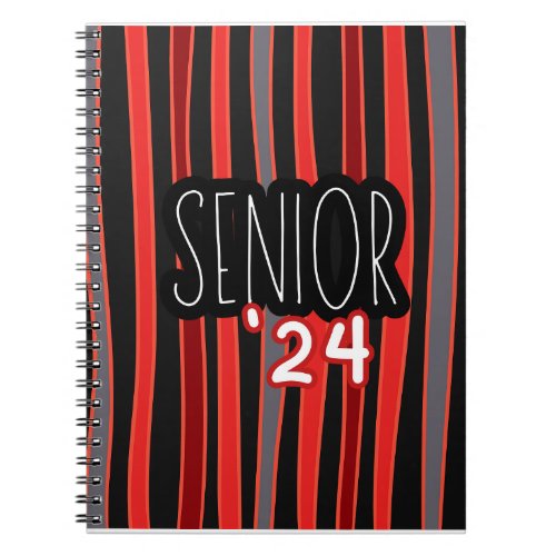 Senior 24 Spiral Journal  CUSTOMIZABLE