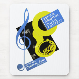 Senior Amateur Music Contest Mouse Pad