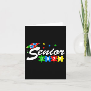 Senior Autism Graduate 2022 For Autistic Teens Gra Card
