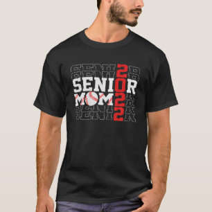 Senior Baseball Mom 2022 Senior Mama High School G T-Shirt