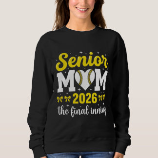 Senior Baseball Mom 2026 Sweatshirt