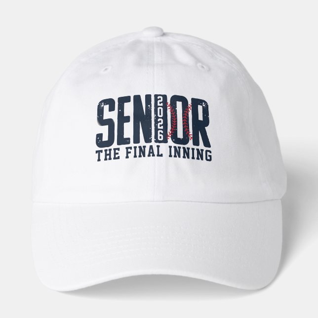 Senior Baseball , Senior Design Hat (Front)