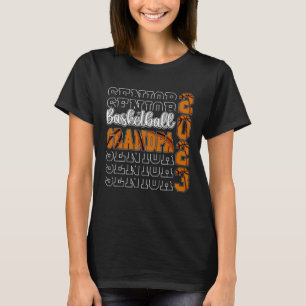 Senior Basketball Grandpa 2023 Sport Lover Proud G T-Shirt