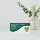 Senior Caregiver Business Cards (Standing Front)