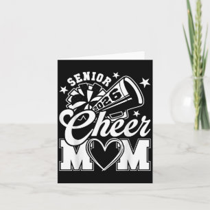 Senior Cheer Mom 2026 Proud Cheerleader Mom Cl Of Card
