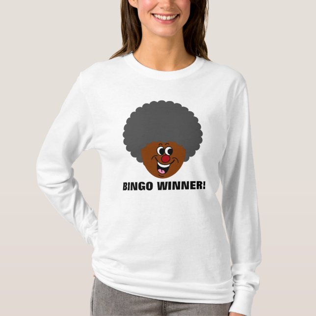 Senior Citizen Center Bingo Night Prize Winner T-Shirt (Front)