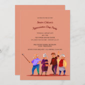 Senior Citizen Day Invitation (Front/Back)