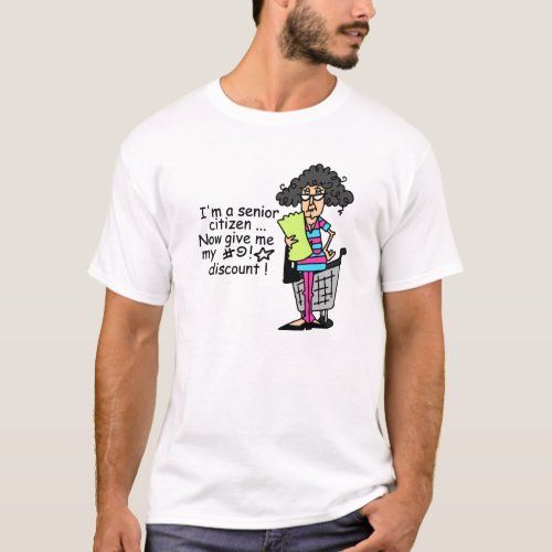 Senior Citizen Discount T_Shirt