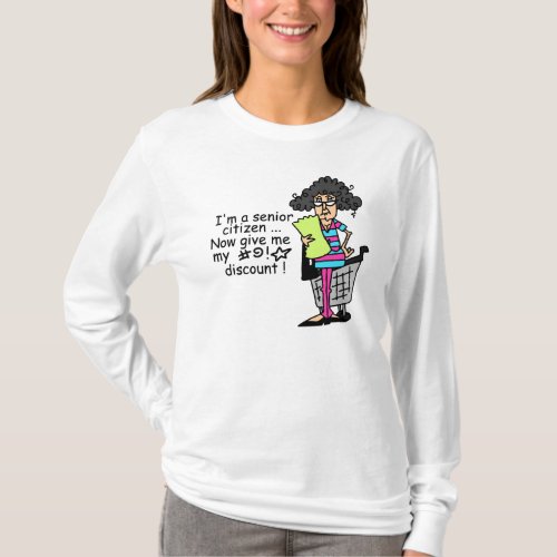 Senior Citizen Discount T_Shirt