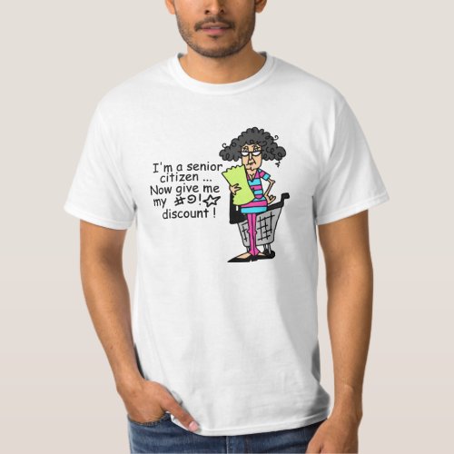 Senior Citizen Discount T_Shirt