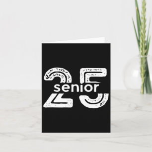 Senior Cl Of 2025 Graduation Clic High School Grad Card