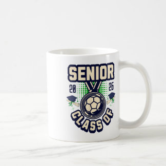 Senior Cl Of 2026 Graduation 2026 School Soccer Pl Coffee Mug