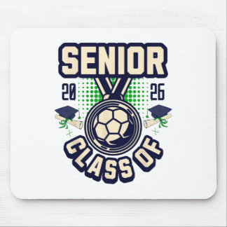 Senior Cl Of 2026 Graduation 2026 School Soccer Pl Mouse Pad