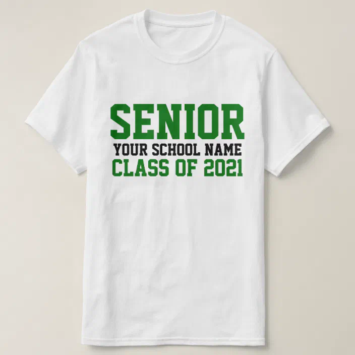 Graduation Shirt Senior Class 2021 Short Sleeve Shirt Class of 2021