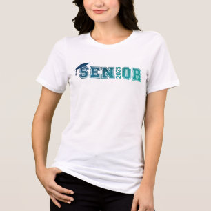 Senior Class Graduation 2025 Custom T-Shirt Tri-Blend Shirt