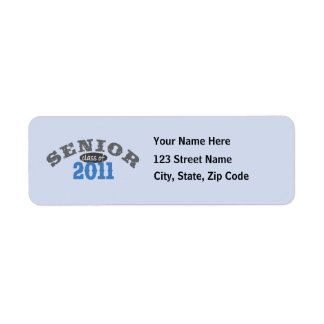 Senior Class of 2011 Label