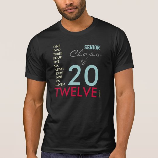 SENIOR Class of 2012 Destroyed Fashion T-Shirt