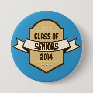 Senior Class of 2014 Badge Button