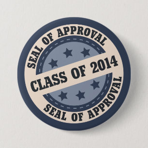 Senior Class of 2014 Badge Button