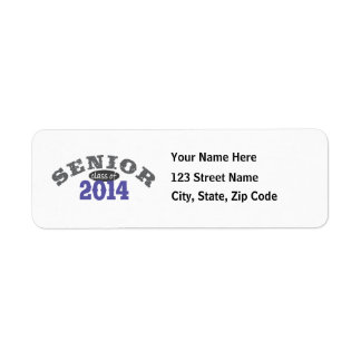 Senior Class of 2014 Label