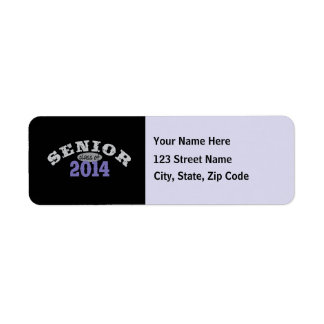 Senior Class of 2014 Label