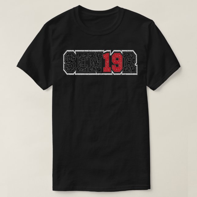 Senior Class of 2019  T-Shirt (Design Front)