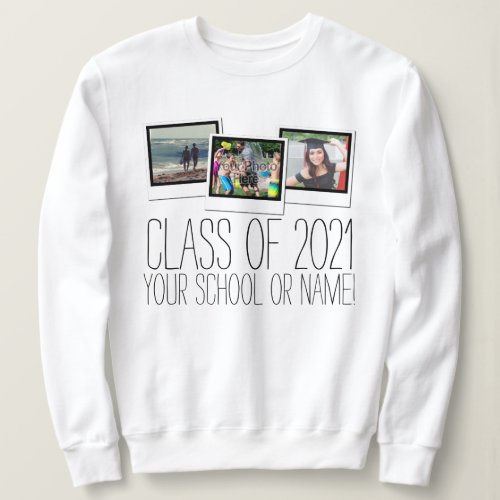 Senior Class of 2021 Graduation 3_Photo Sweatshirt