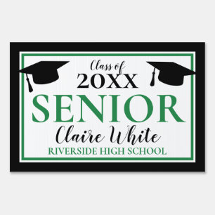 Senior Class of 2021 Outdoor Graduation Yard Sign