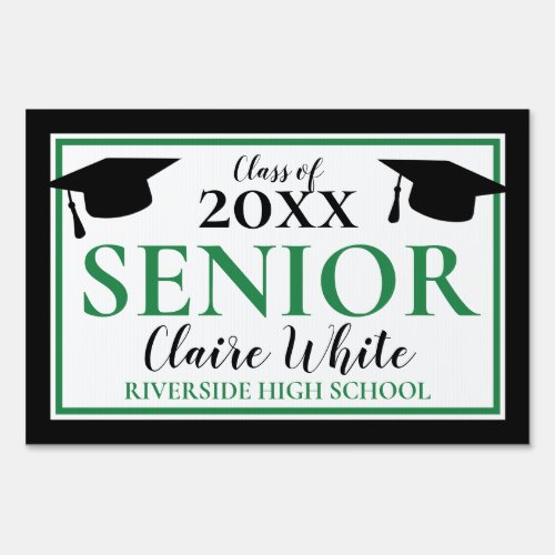 Senior Class of 2021 Outdoor Graduation Yard Sign