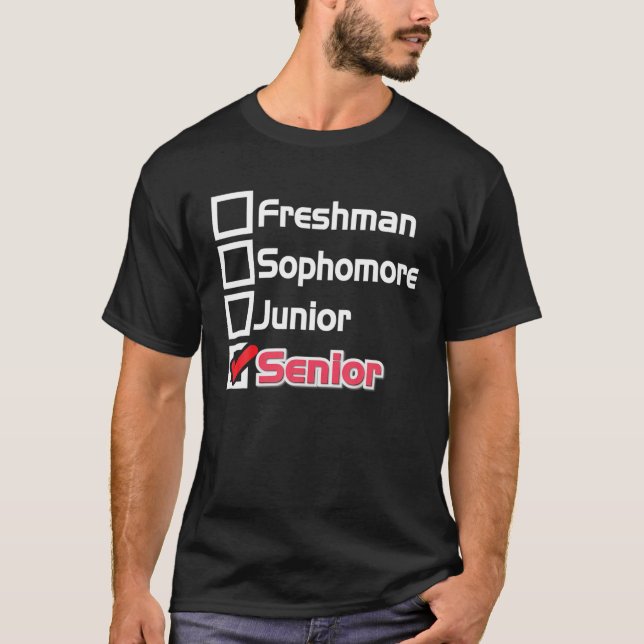 Senior Class Of 2022 Graduate High School College T-Shirt (Front)