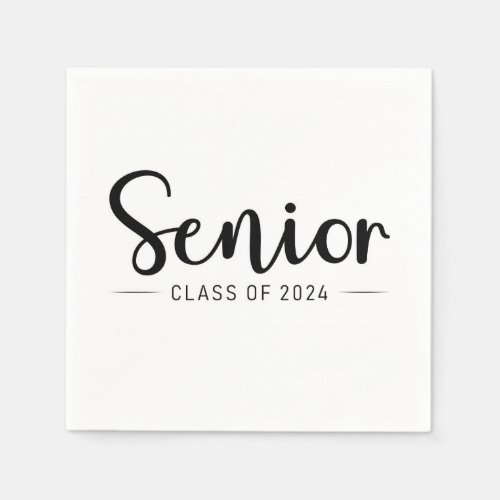 Senior Class of 2024 Napkins