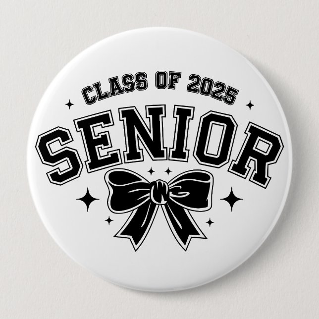 Senior Class of 2025 Button (Front)