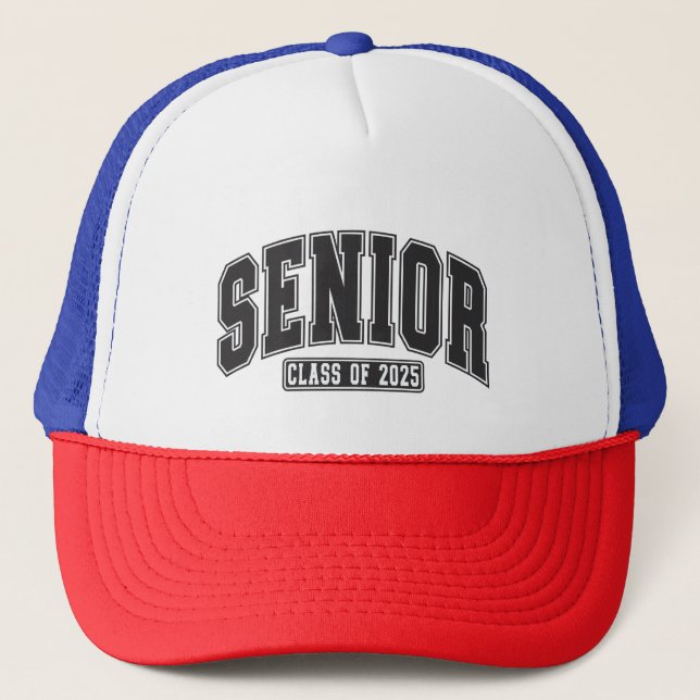 Senior Class of 2025 Class of 2025 Graduation  Trucker Hat (Front)