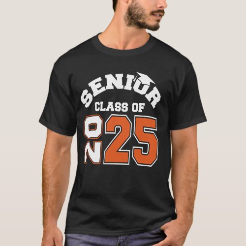 Senior Class Of 2025 College High School Graduatio T-Shirt