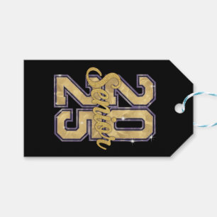 Senior Class Of 2025 Gold Graduation Graduate Gift Tags