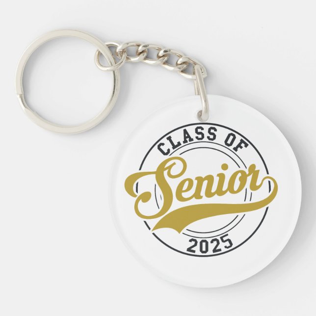 Senior Class Of 2025 Keychain (Front)