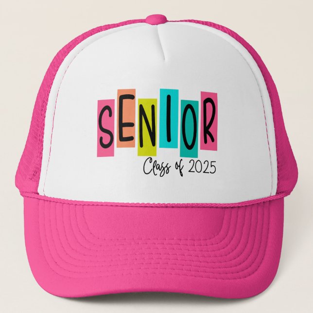 Senior Class of 2025 Trucker Hat (Front)