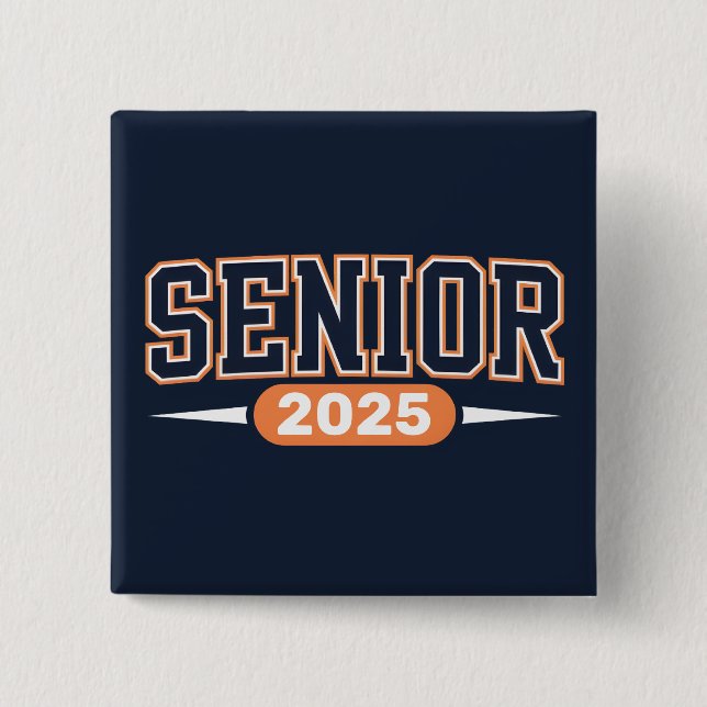 Senior Class of 2026 Button (Front)