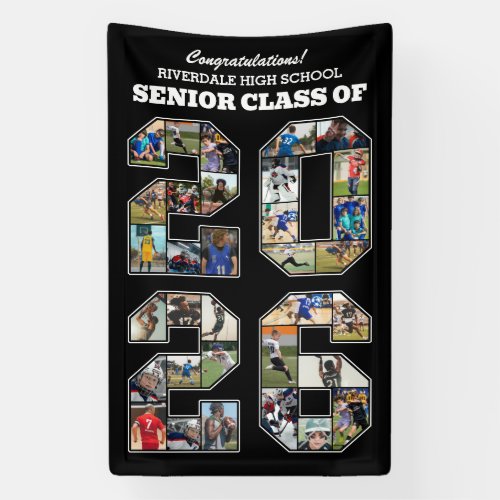 Senior Class of 2026 Congratulations Photo Collage