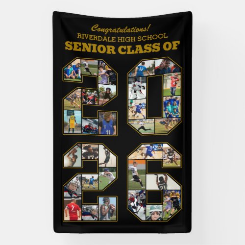 Senior Class of 2026 Congratulations Photo Collage