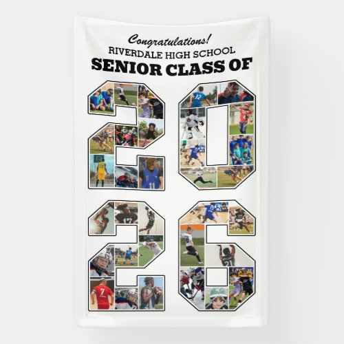 Senior Class of 2026 Congratulations Photo Collage