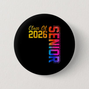 Senior class of 2026 graduate high school button