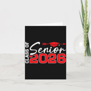 Senior class of 2026 graduate high schoolSenior cl Card