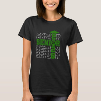 Senior Class Of 2026 Graduation 2026 Green Wrestli T-Shirt