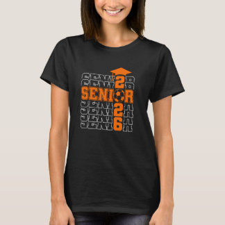 Senior Class Of 2026 Graduation 2026 Soccer Player T-Shirt