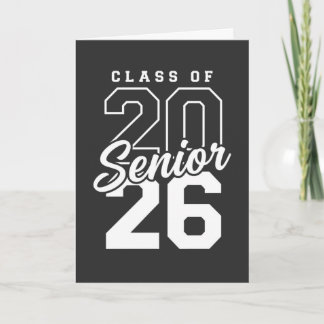 Senior Class of 2026 Graduation Gift for Seniors Card
