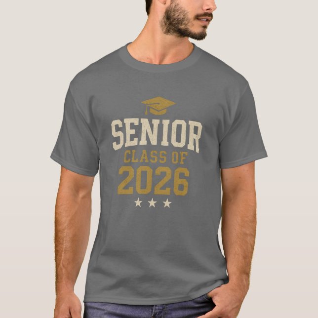 Senior Class of 2026 Graduation T-Shirt (Front)