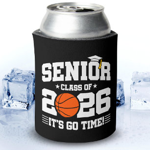 Senior Class of 2026 It’s Go Time Basketball Grad Can Cooler