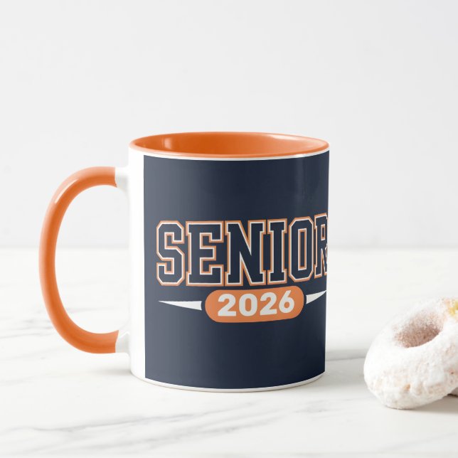 Senior Class of 2026 Mug (With Donut)